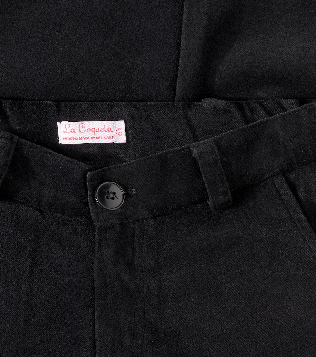 Gerade Hose Elio aus Baumwollsamt | La Coqueta