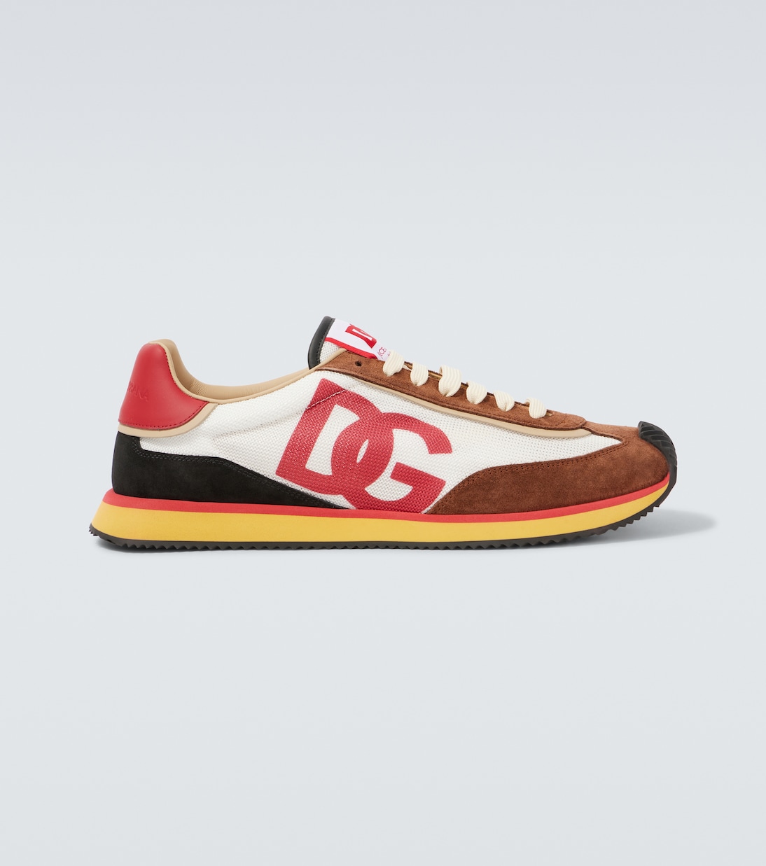 DG Runner suede-trimmed sneakers | Dolce&Gabbana