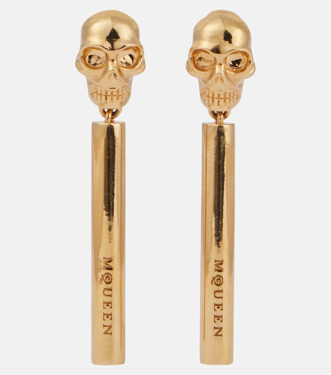 Orecchini Skull Bar MCQUEEN per uno stile giovane e audace