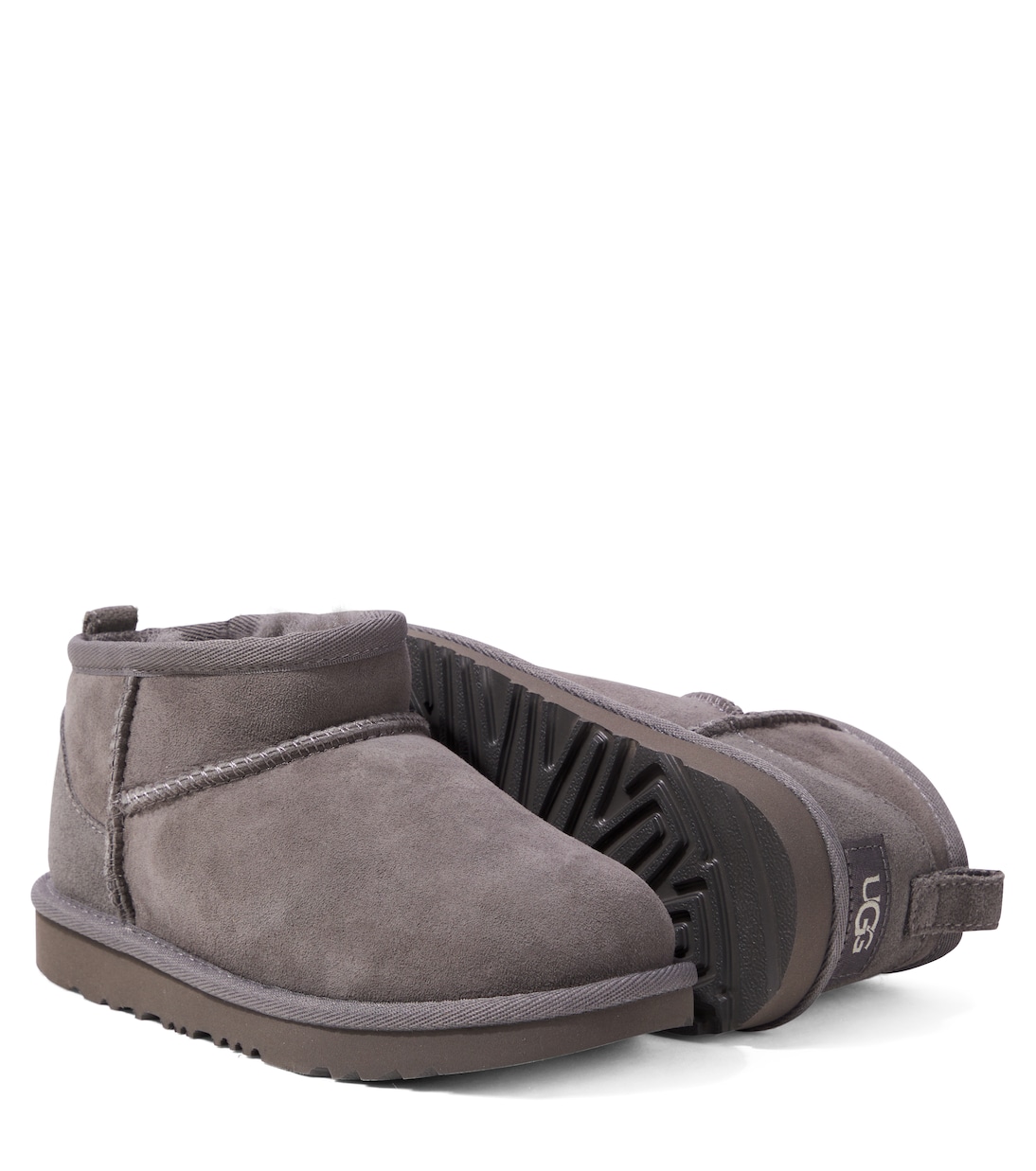 Ankle Boots Classic Ultra Mini aus Veloursleder | UGG Kids