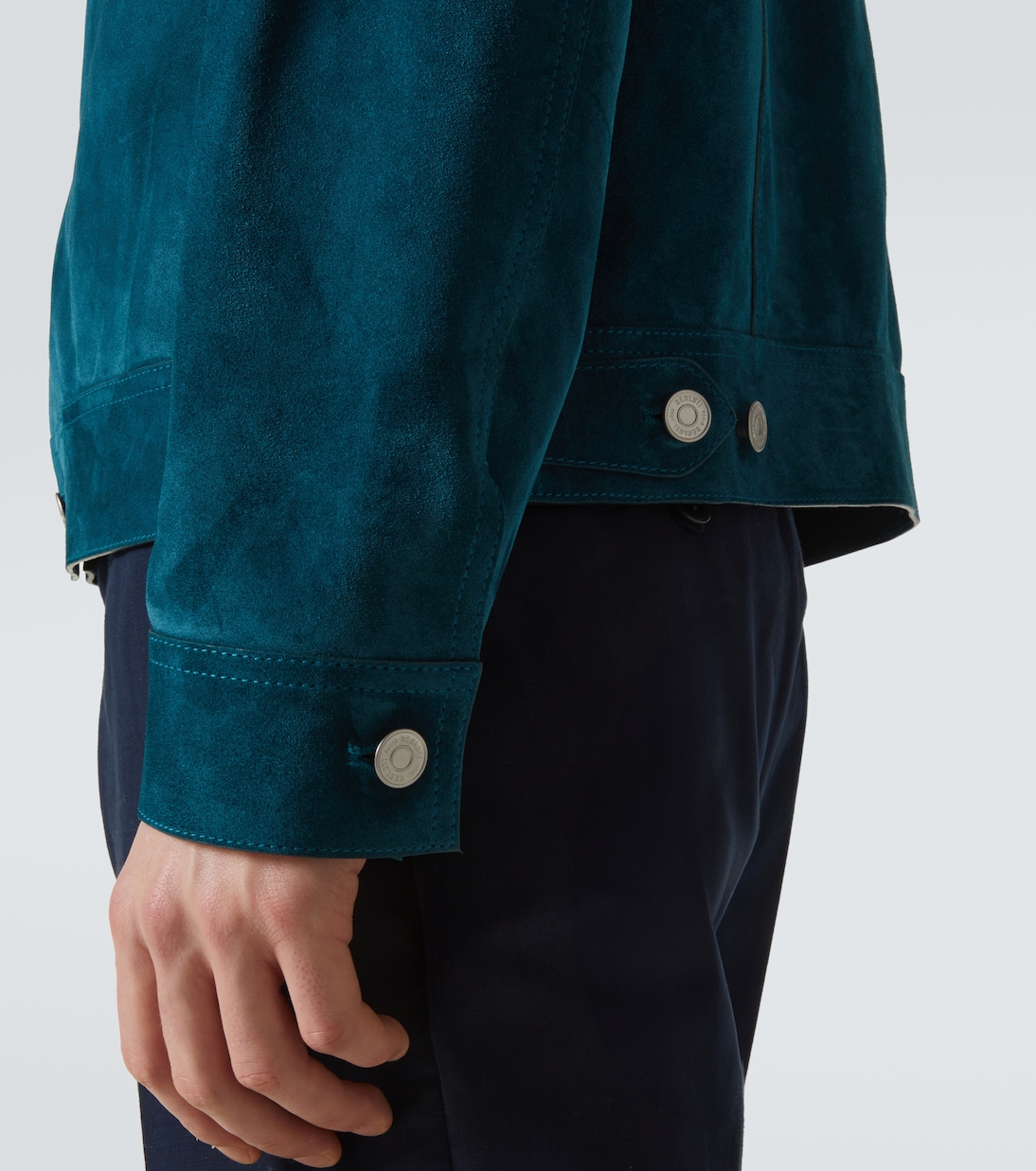 Giacca in suede con pelle | Berluti