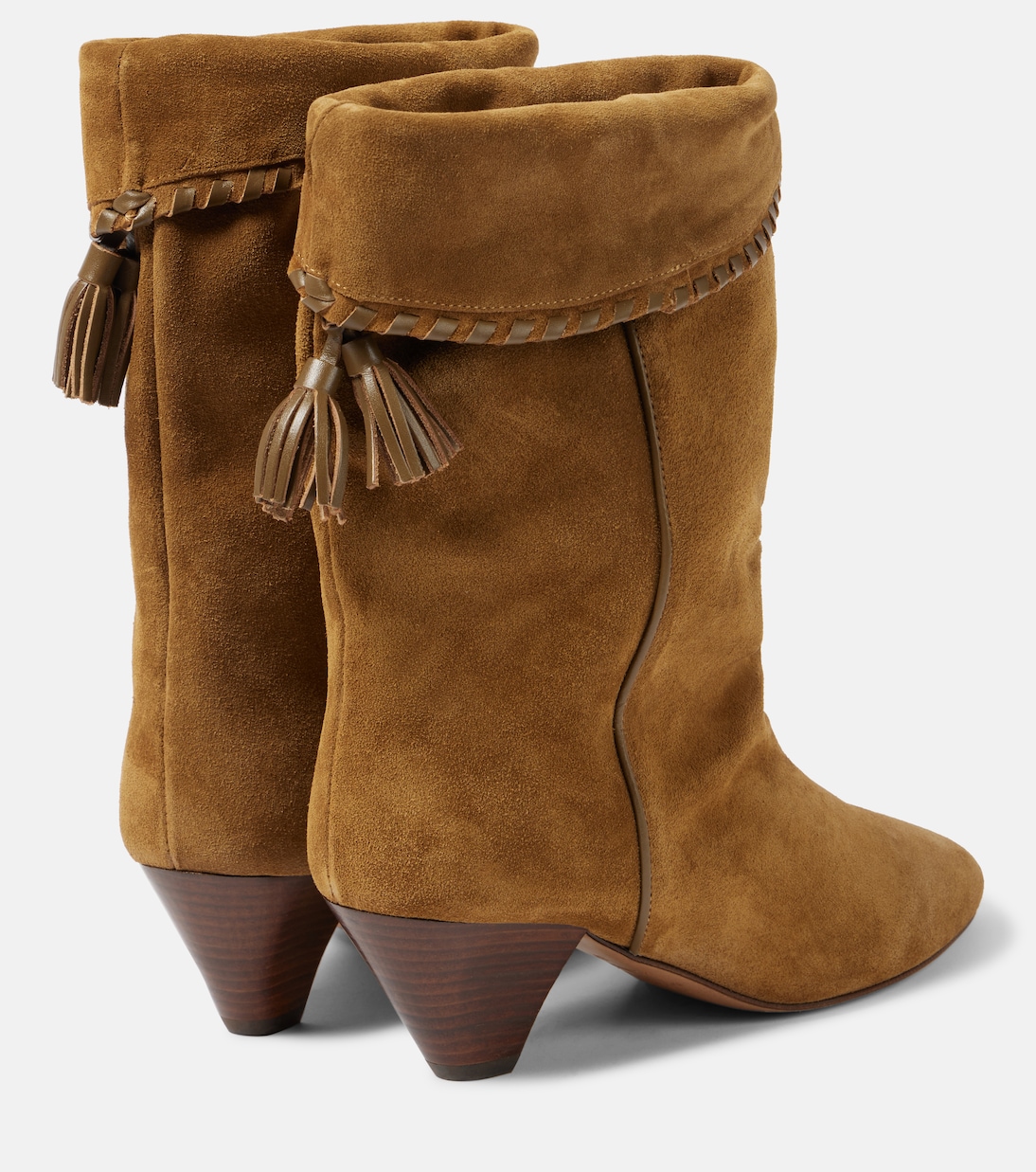 Bottines santiags Dalby en daim | Isabel Marant