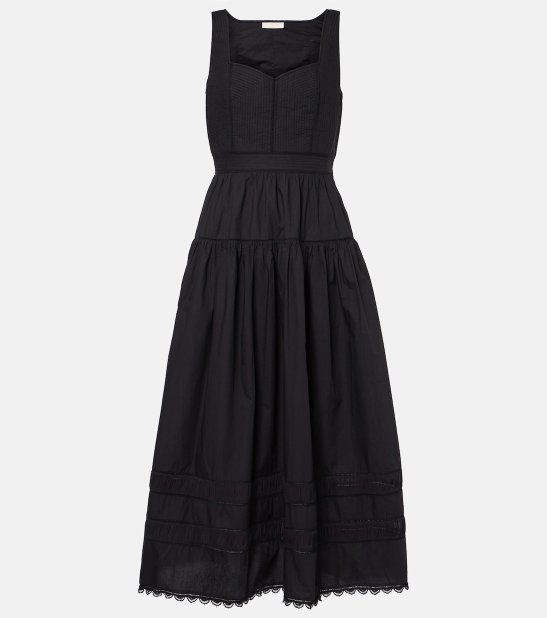 Abito bustier Isadora in popeline | Ulla Johnson