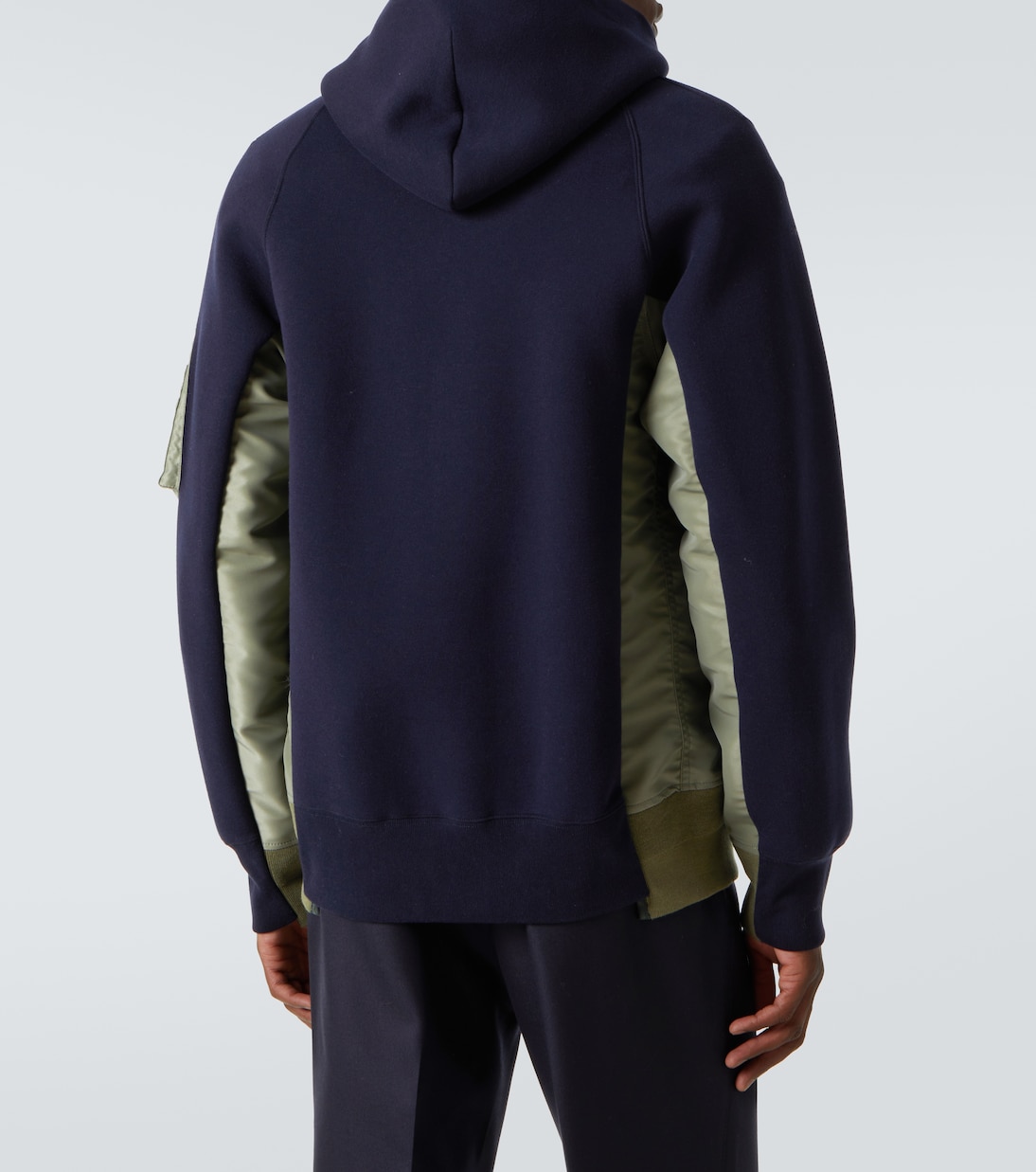 Sudadera con capucha de jersey de algodón | Sacai