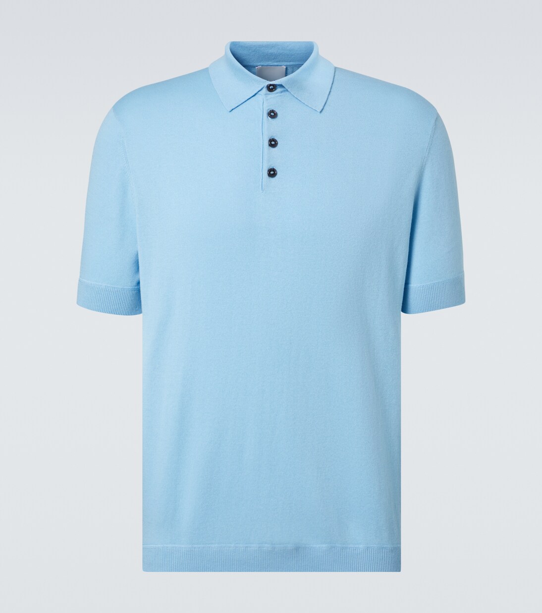 Polo in cotone, seta e cashmere | Allude