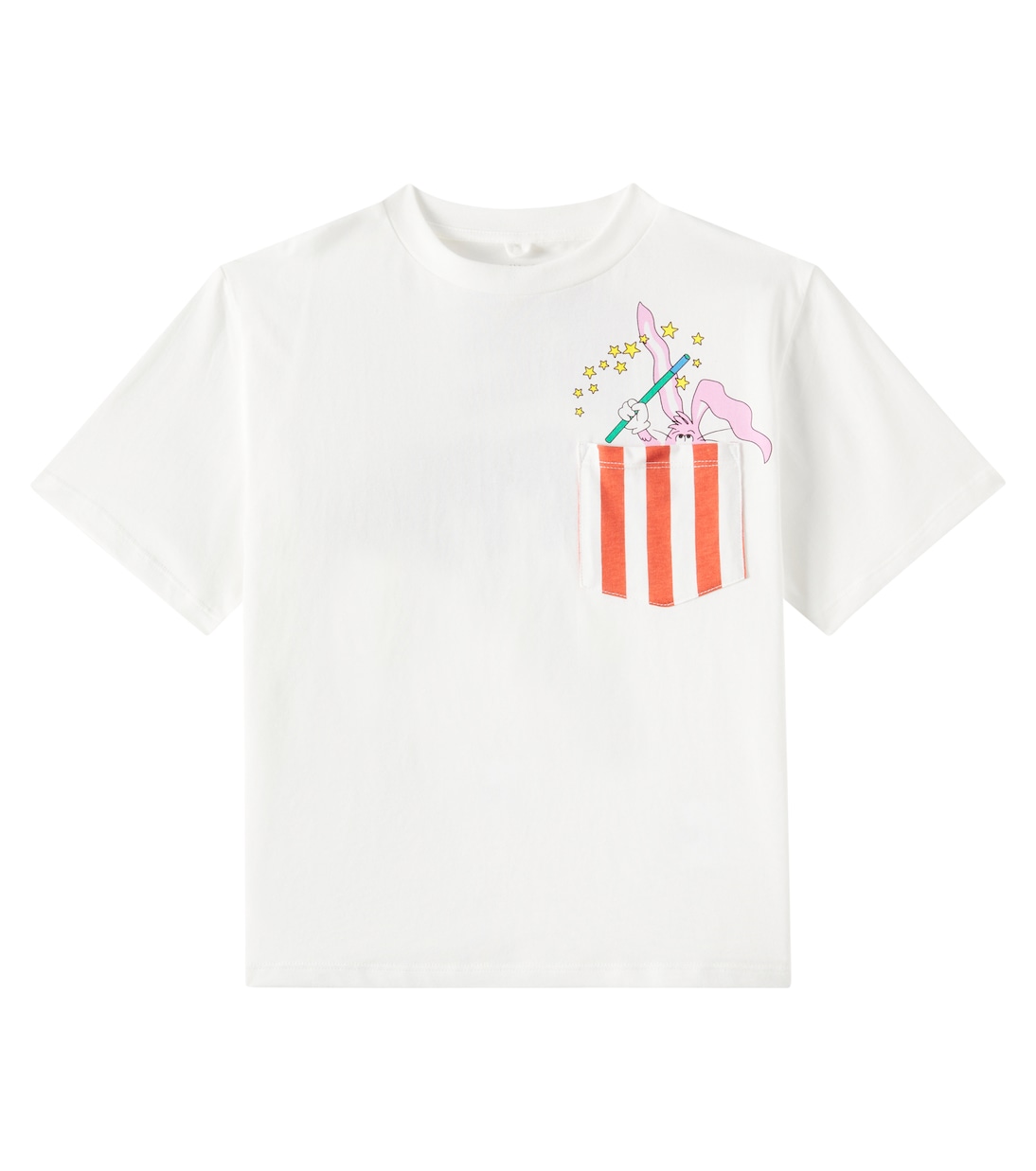 T-shirt in cotone con stampa | Stella McCartney Kids