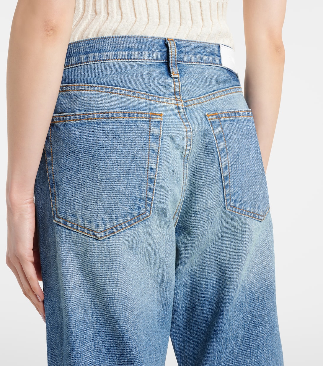 Jeans regular The Standard a vita media | Re/Done