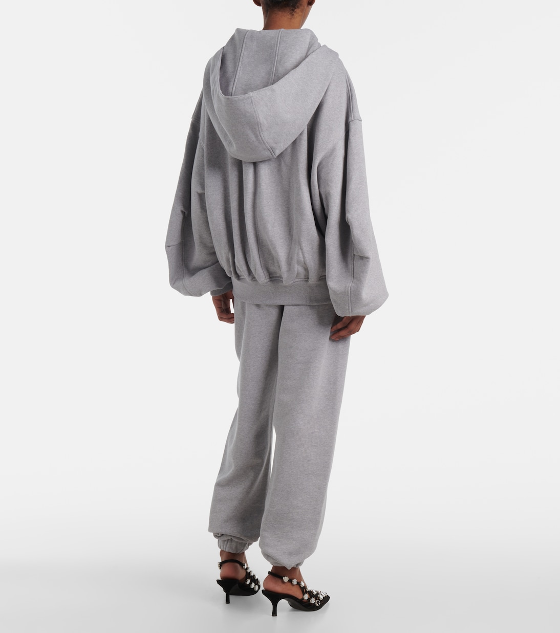 Felpa in cotone con cappuccio | The Attico