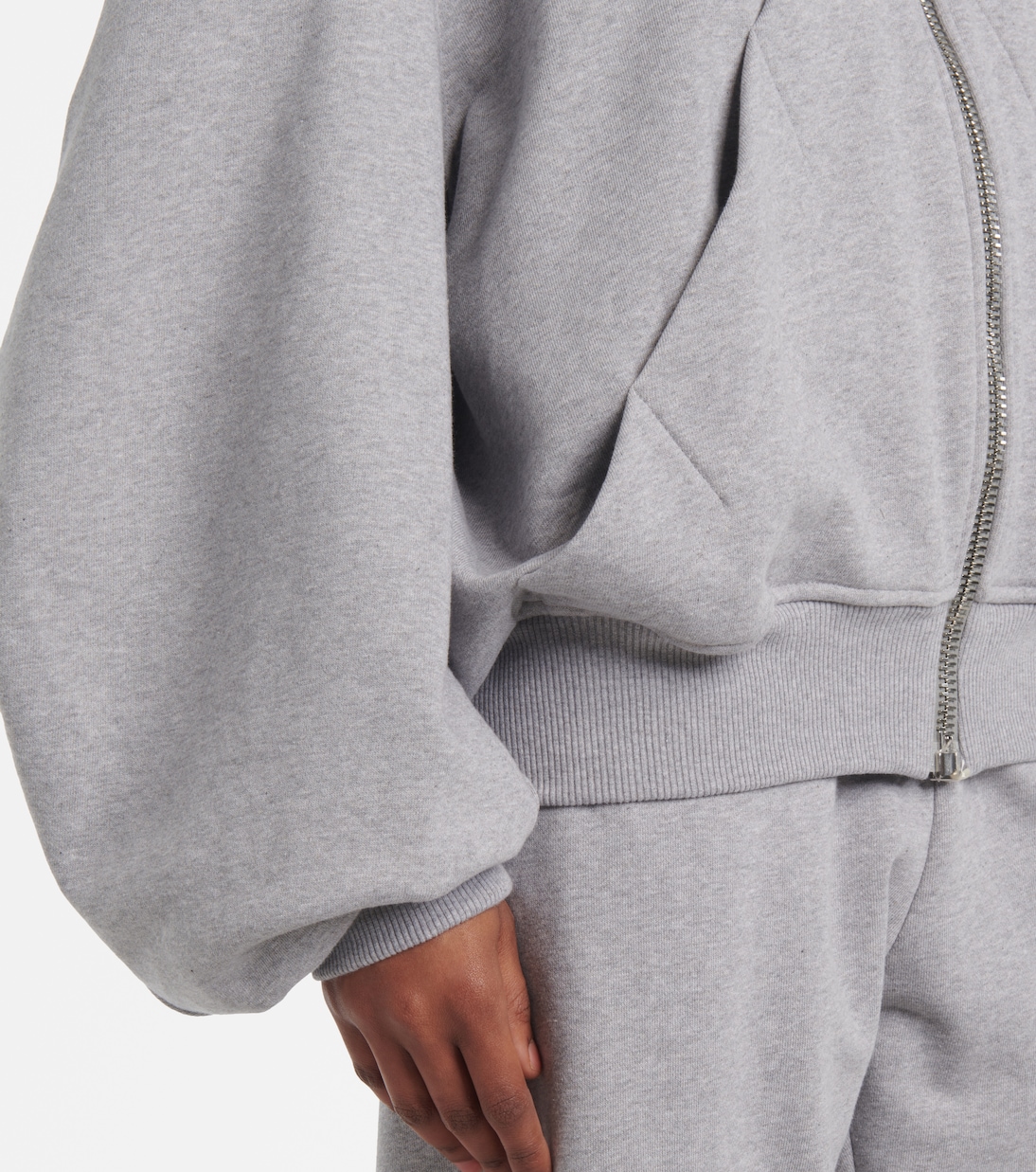 Felpa in cotone con cappuccio | The Attico
