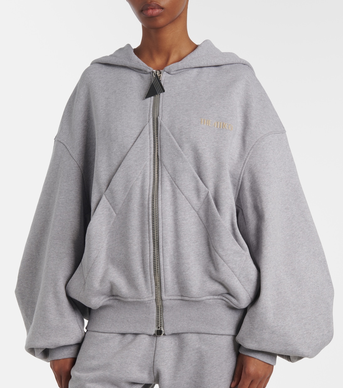 Felpa in cotone con cappuccio | The Attico