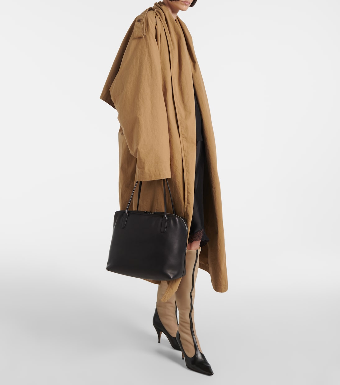 Sac Henri en cuir | The Row
