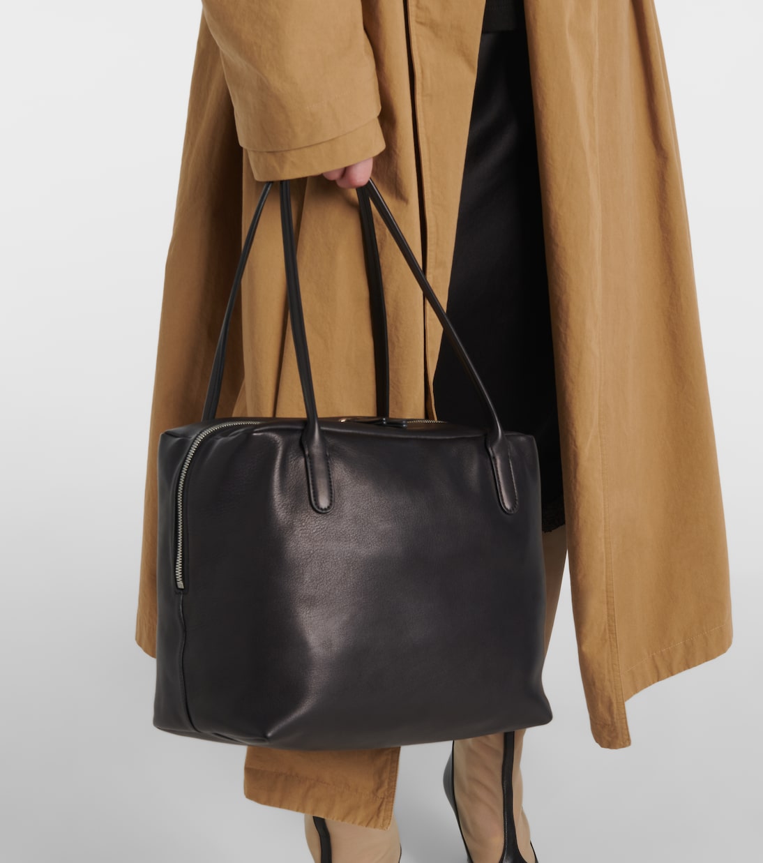 Sac Henri en cuir | The Row