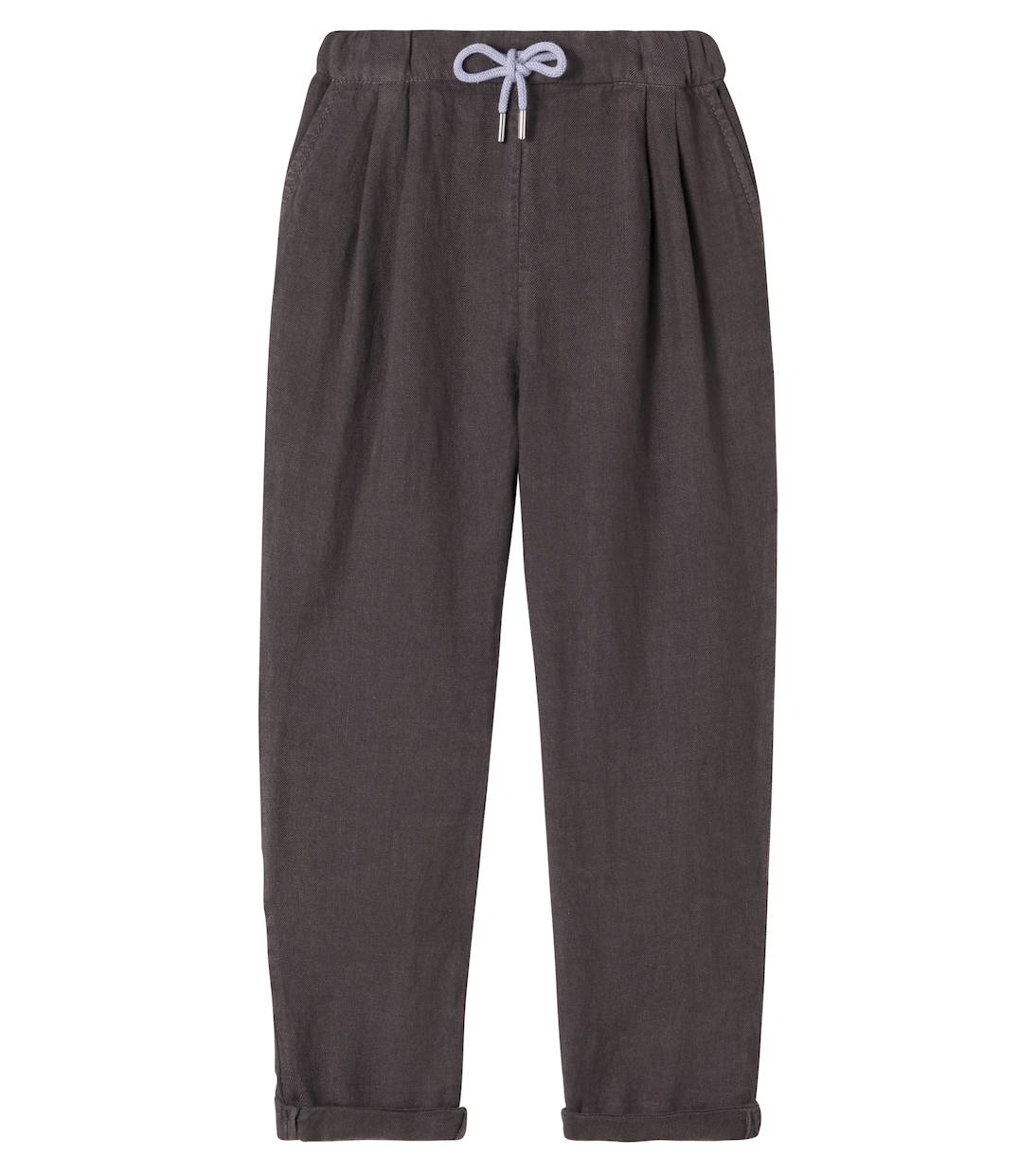 Linen tapered pants | Brunello Cucinelli Kids