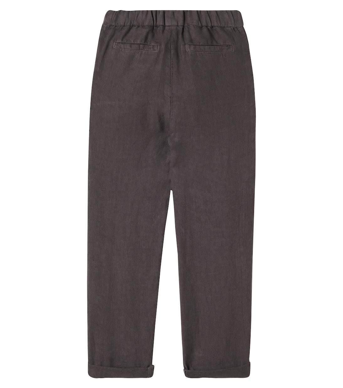 Linen tapered pants | Brunello Cucinelli Kids