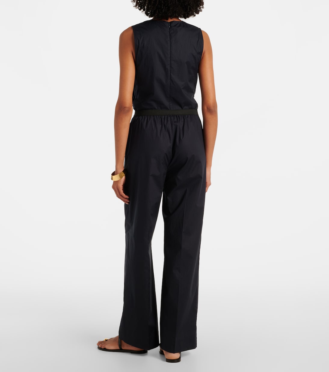 Pantaloni regular in cotone a vita alta | Plan C