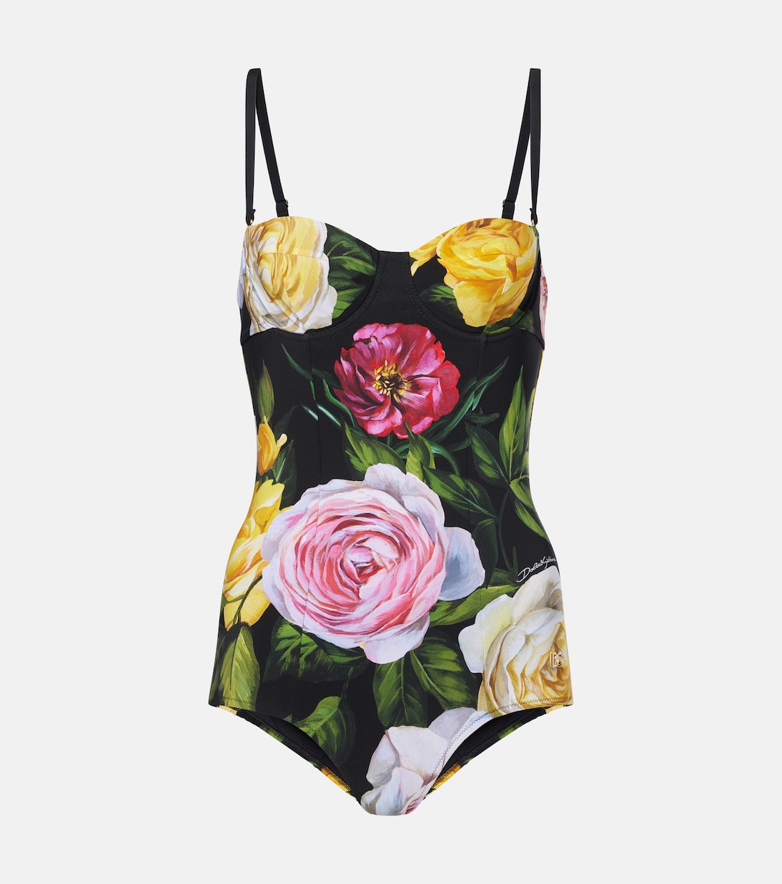Maillot de bain à fleurs | Dolce&Gabbana