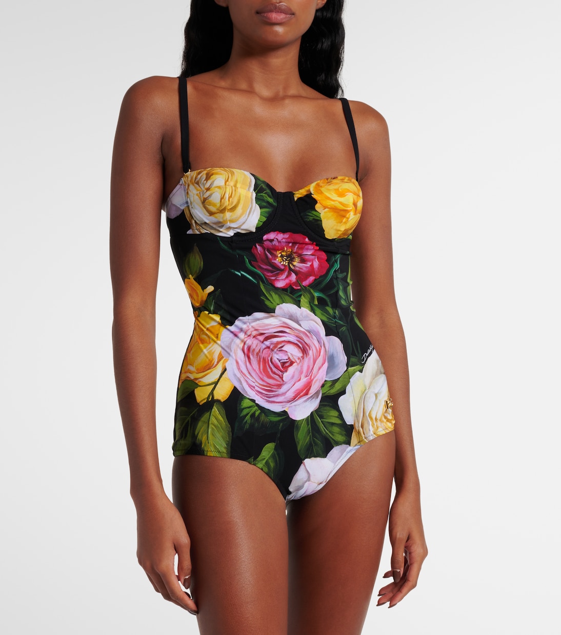 Maillot de bain à fleurs | Dolce&Gabbana