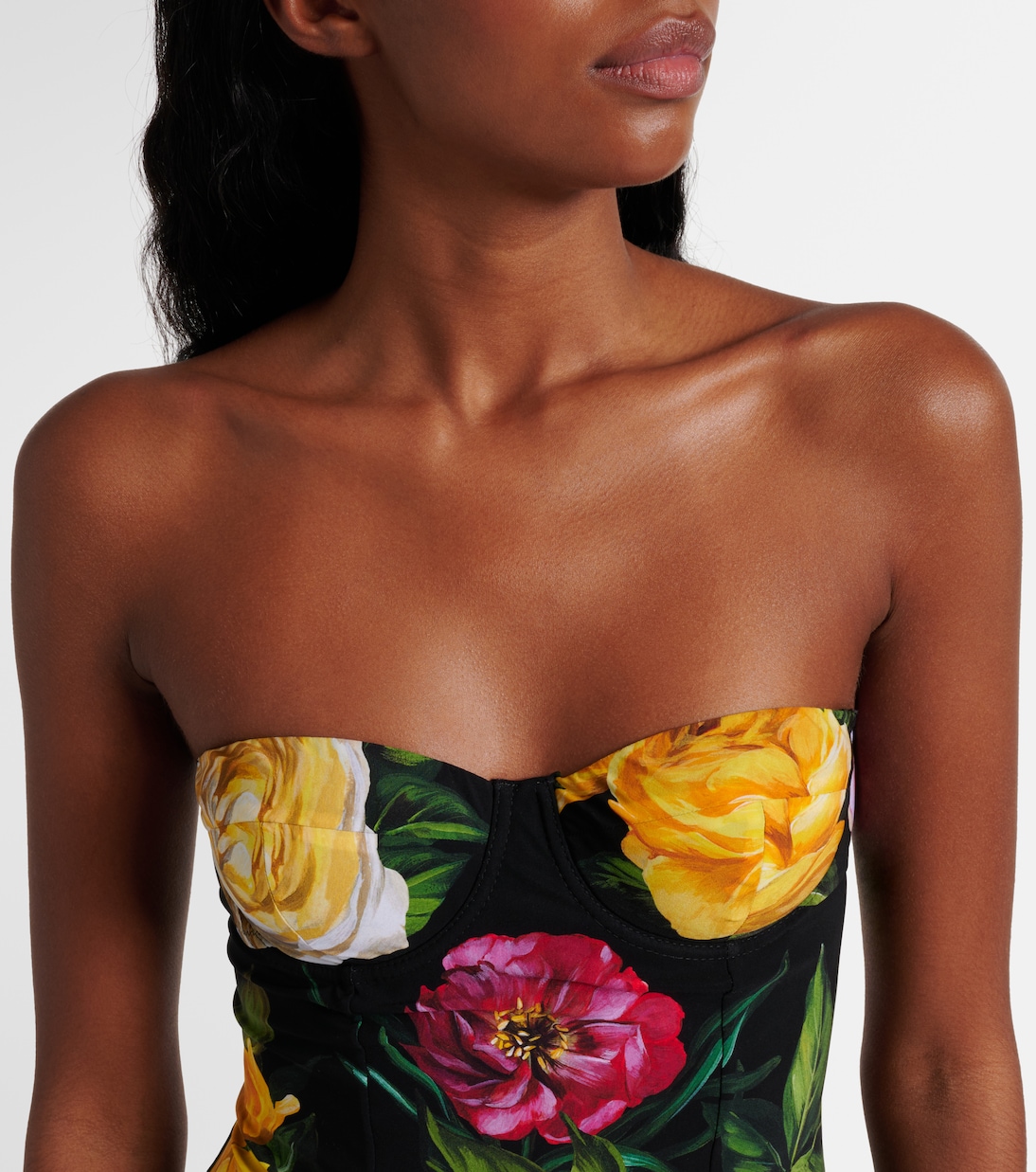 Maillot de bain à fleurs | Dolce&Gabbana