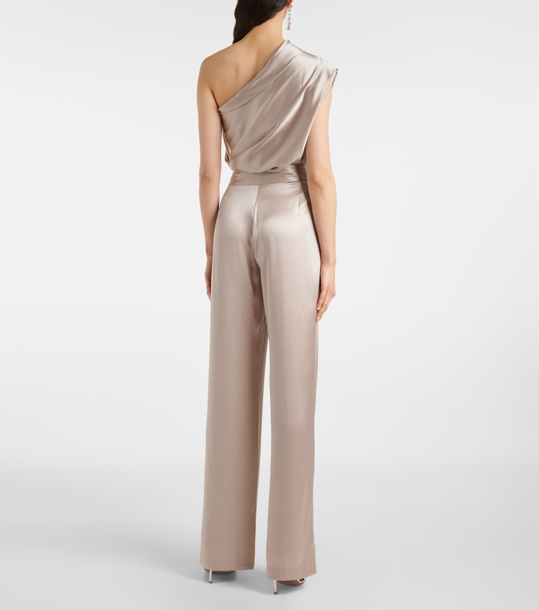 Pantalon ample en satin de soie | The Sei