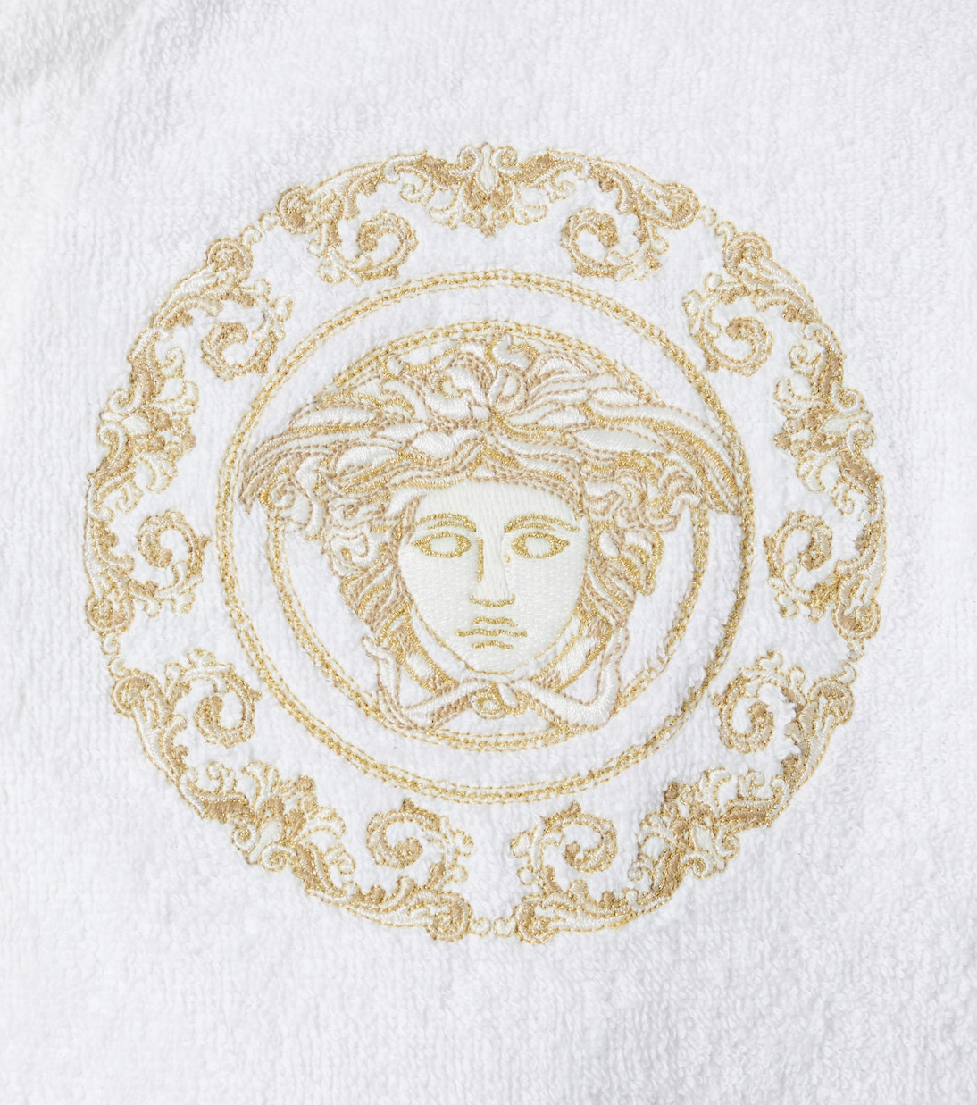 Accappatoio Medusa Gala in cotone e lino | Versace Home
