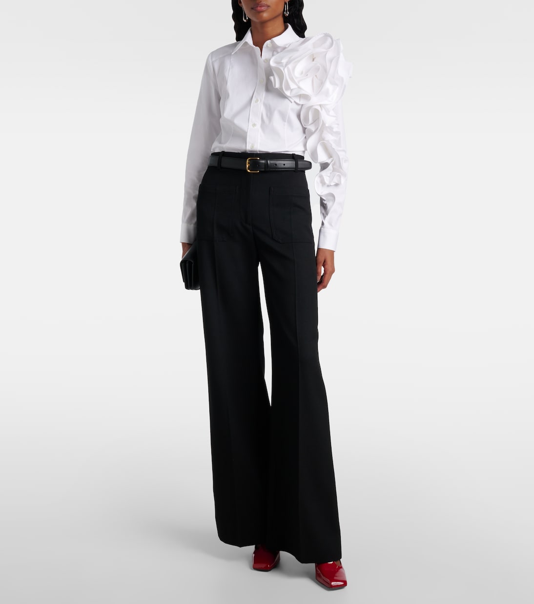 Camicia Rosette in cotone | Carolina Herrera