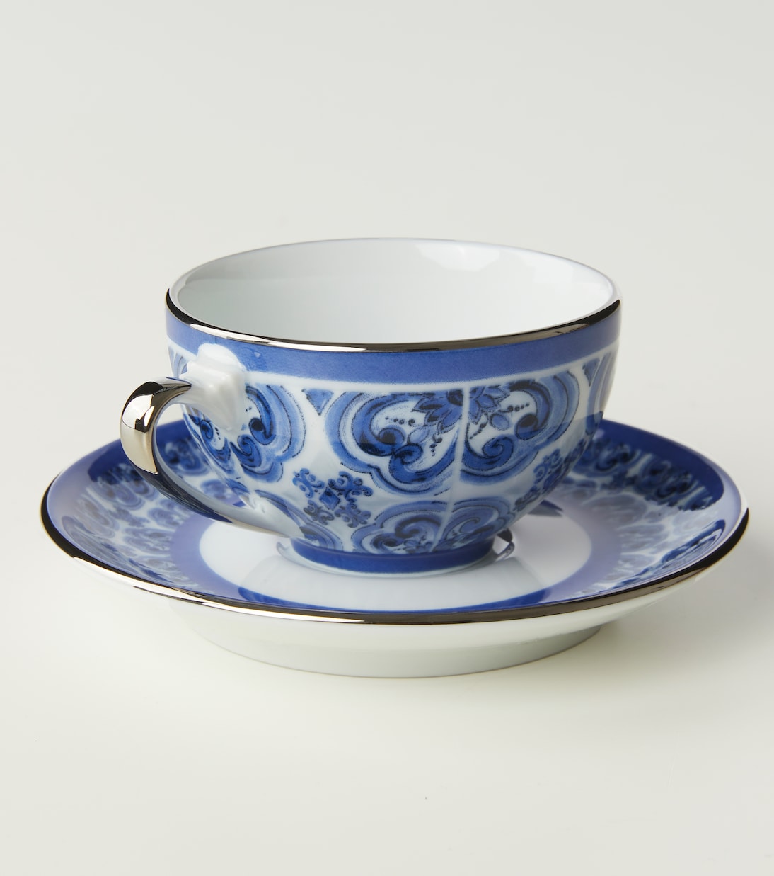 Set Blu Mediterraneo aus Espressotasse und Untertasse | Dolce&Gabbana Casa