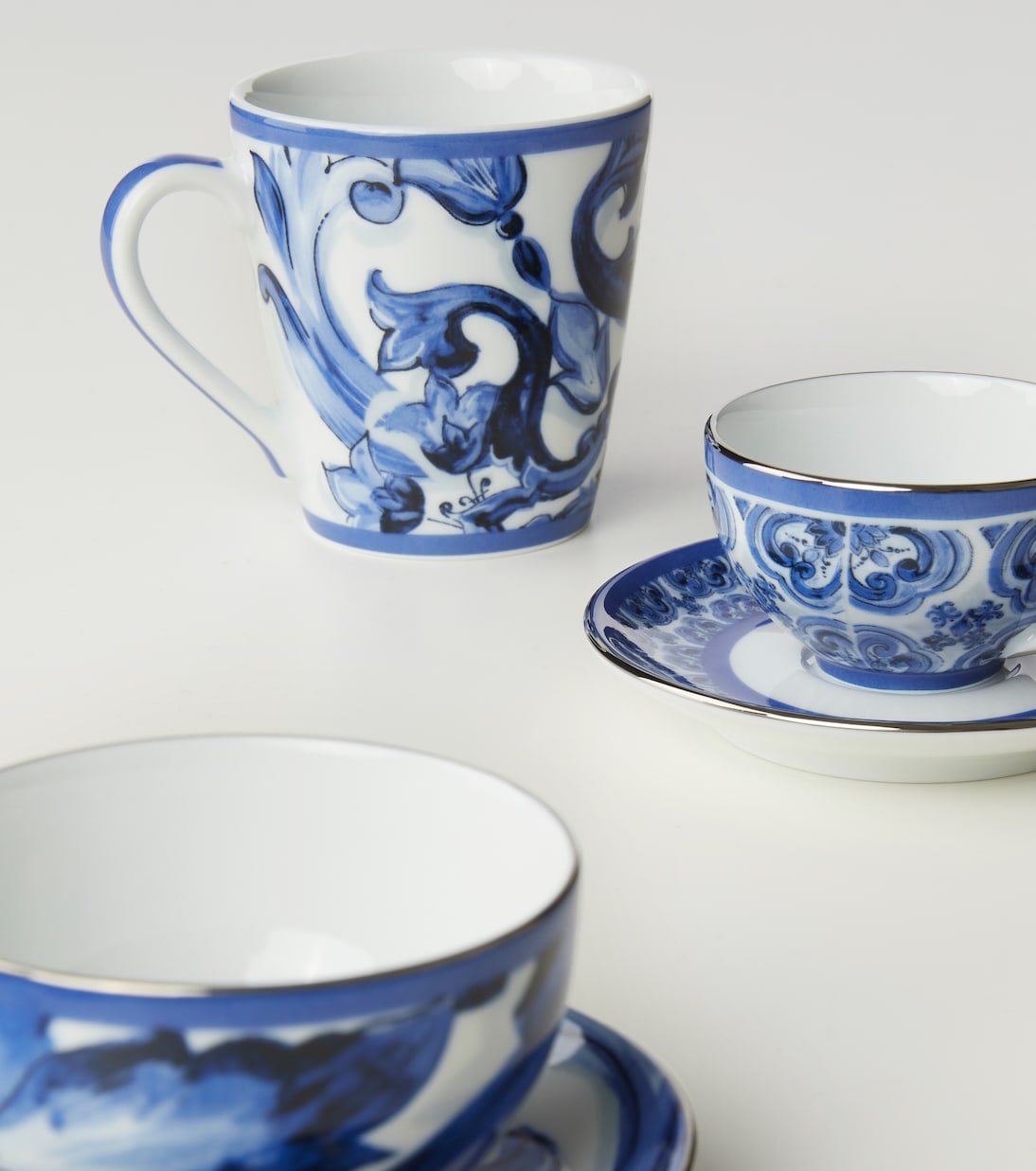 Set Blu Mediterraneo aus Espressotasse und Untertasse | Dolce&Gabbana Casa