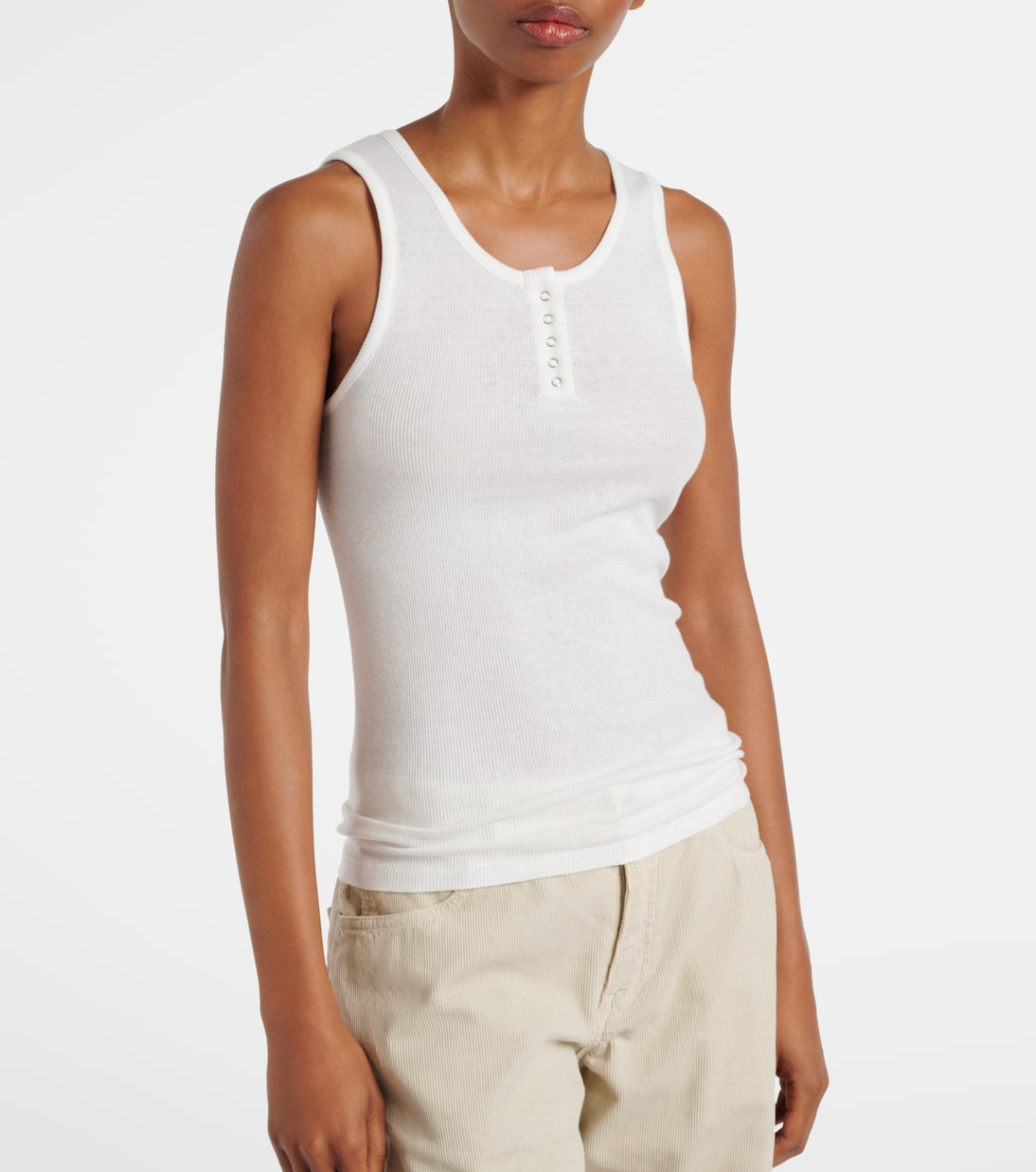 Top Mansel in misto cotone | The Row
