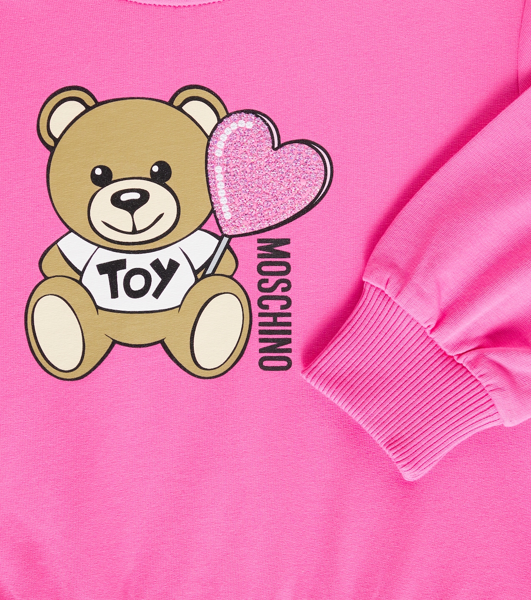 Sudadera en mezcla de algodón | Moschino Kids