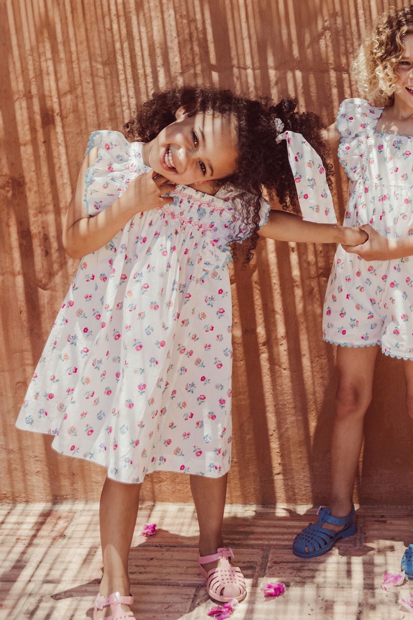 Vestido Martine de popelín de algodón | Louise Misha