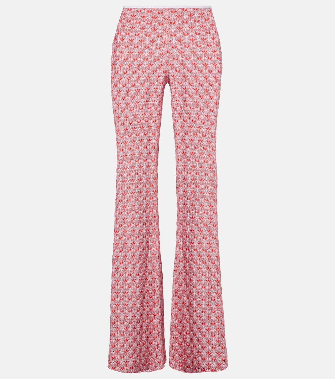 Lamé lace flared pants | Missoni