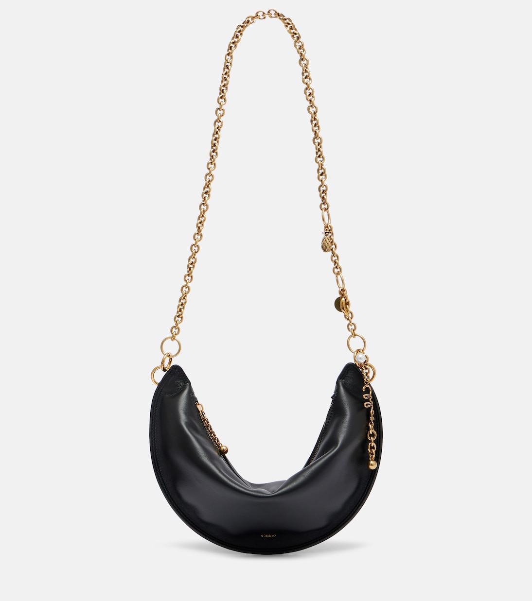 Icons Small leather shoulder bag | Chloé