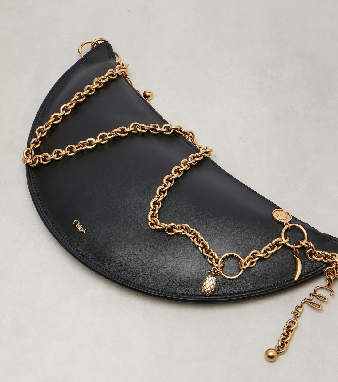 Icons Small leather shoulder bag | Chloé