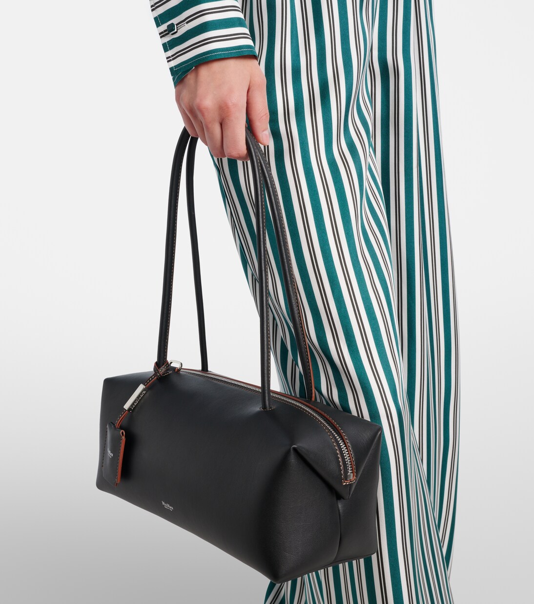 Sac Holdall Small en cuir | Max Mara