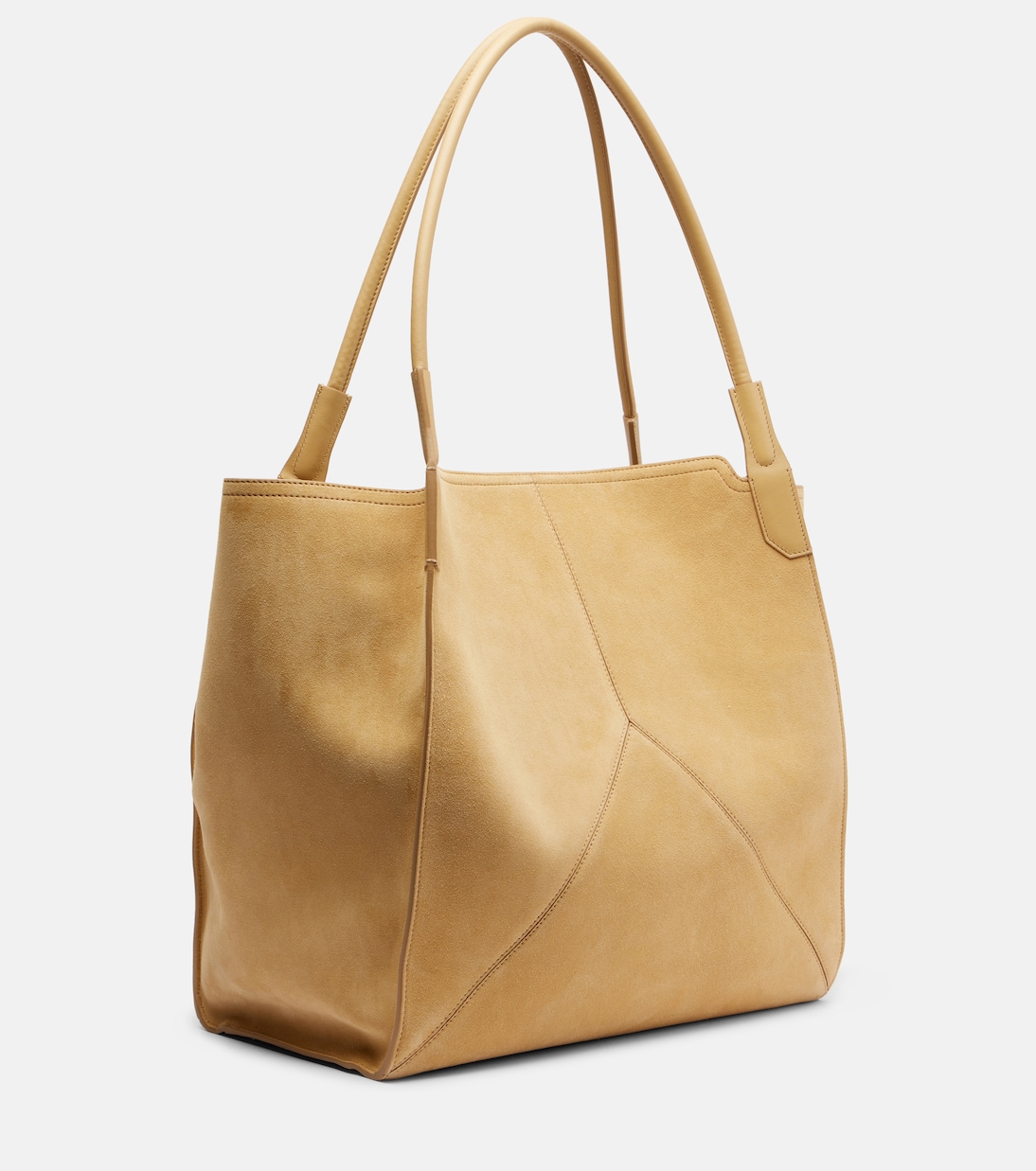 Shopper aus Veloursleder  | Victoria Beckham
