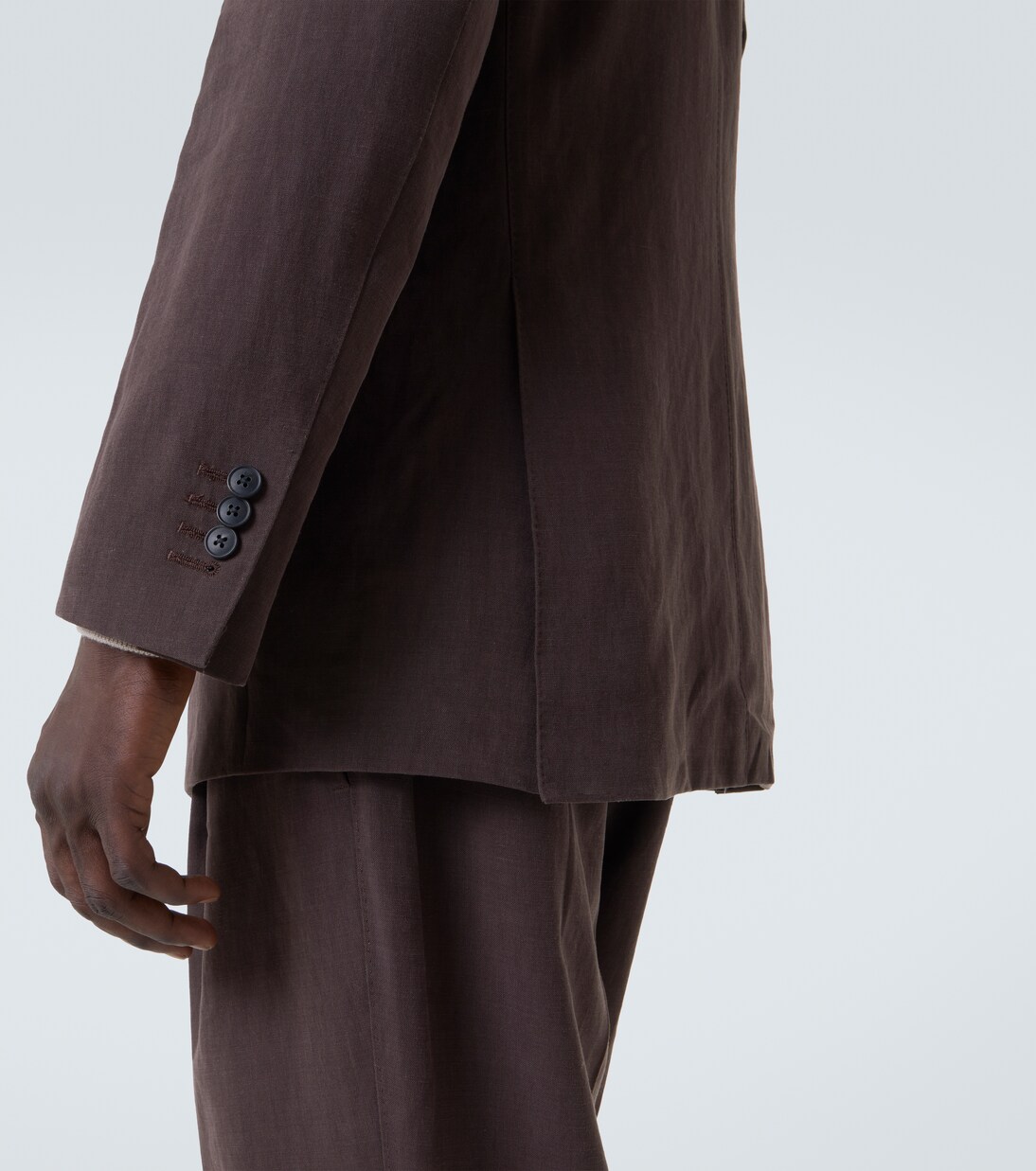 Blazer aus Leinen-Canvas | Saman Amel