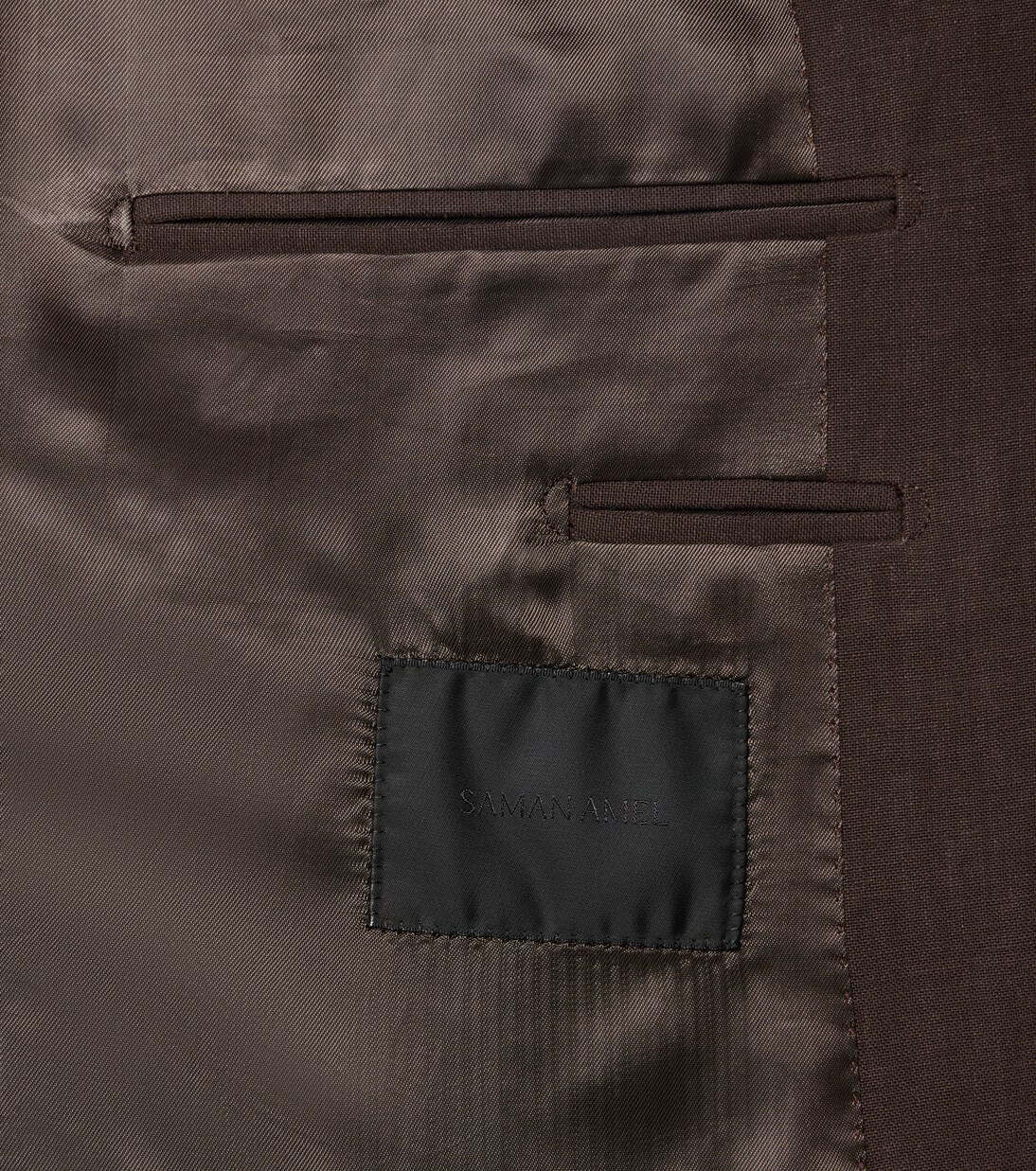 Blazer aus Leinen-Canvas | Saman Amel