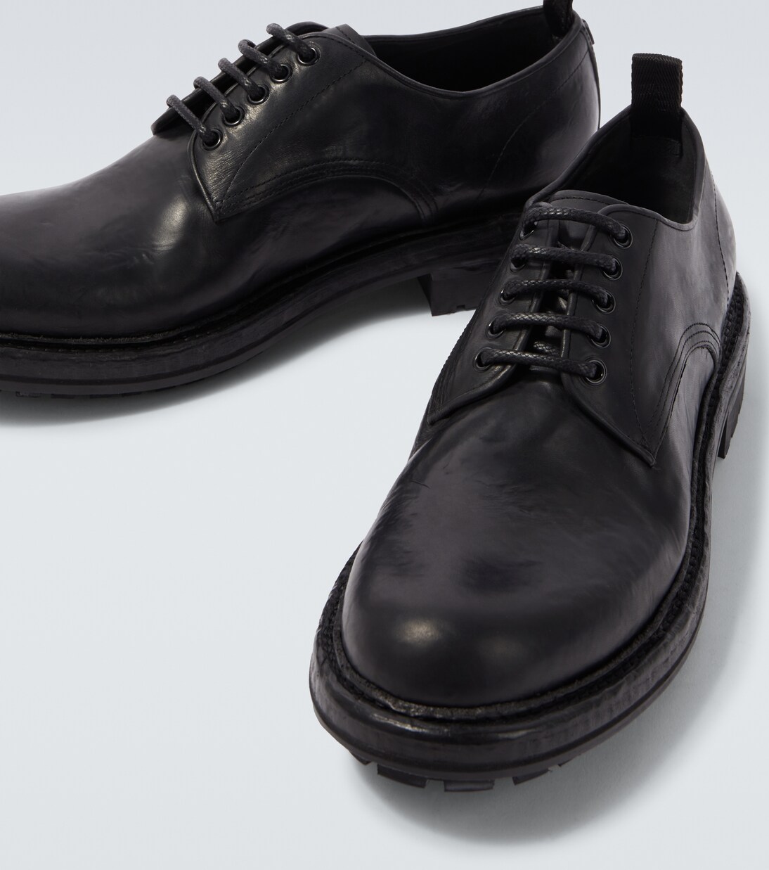 Leather Derby shoes | Dolce&Gabbana