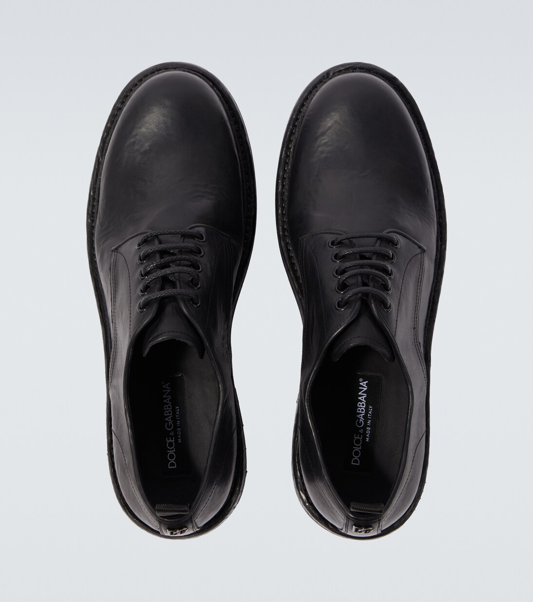 Leather Derby shoes | Dolce&Gabbana