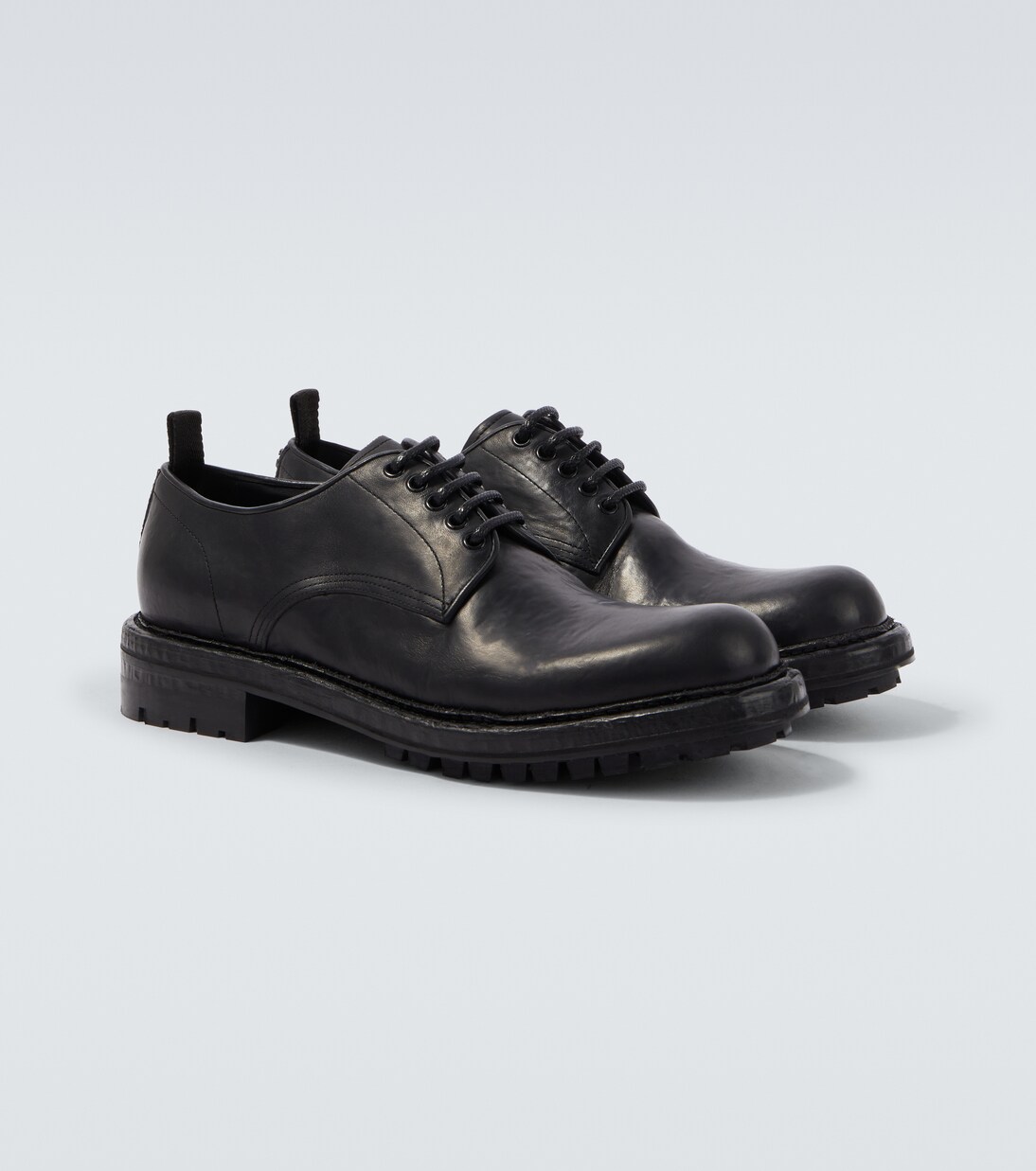 Leather Derby shoes | Dolce&Gabbana