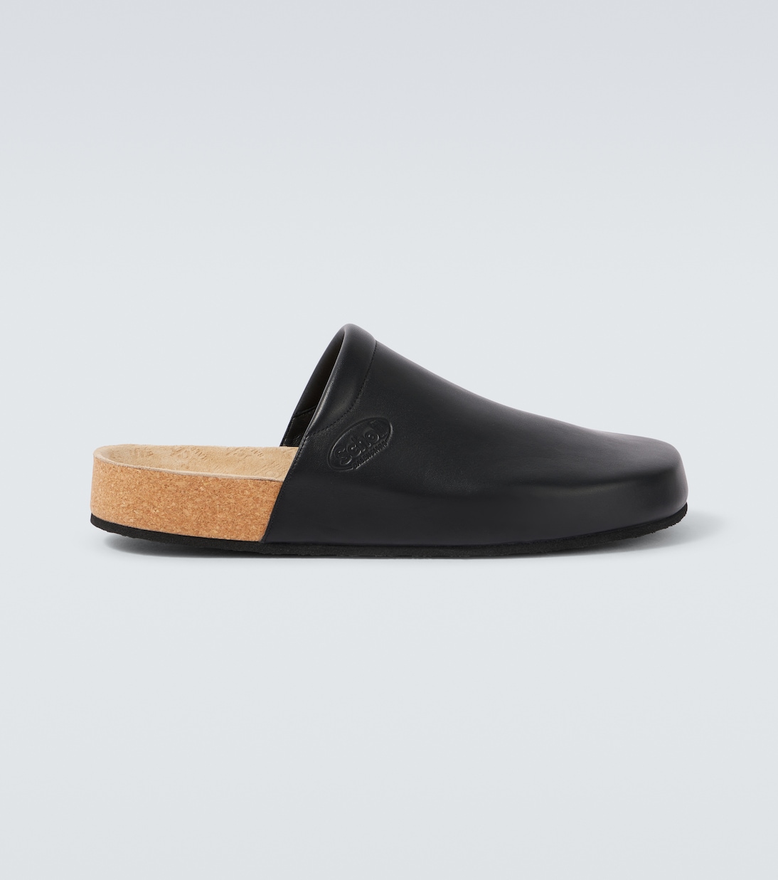 x Scholl leather mules | Balenciaga