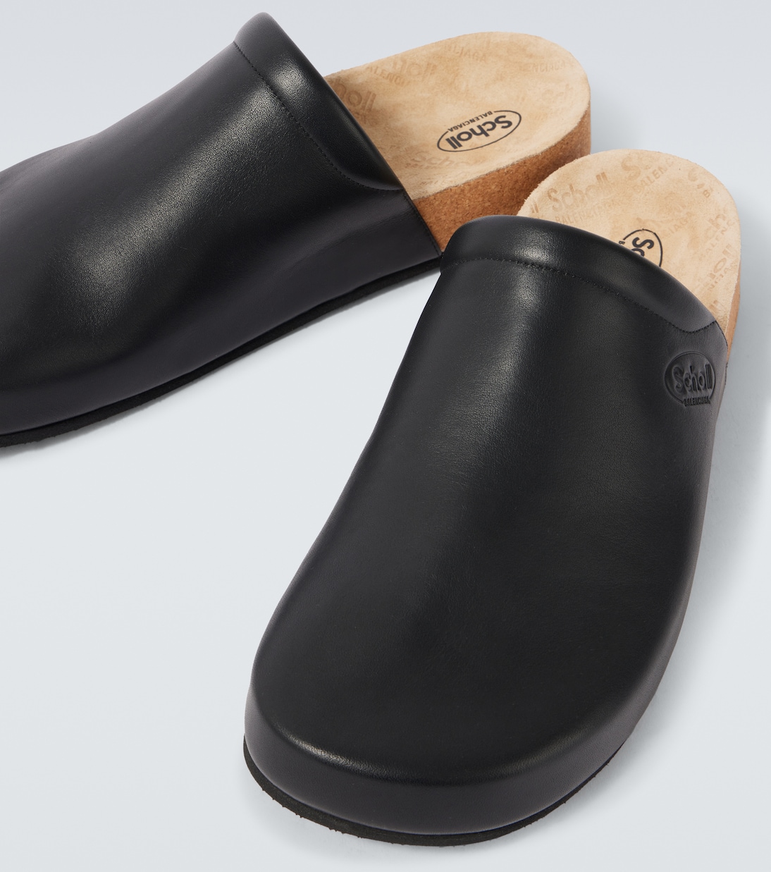 x Scholl leather mules | Balenciaga