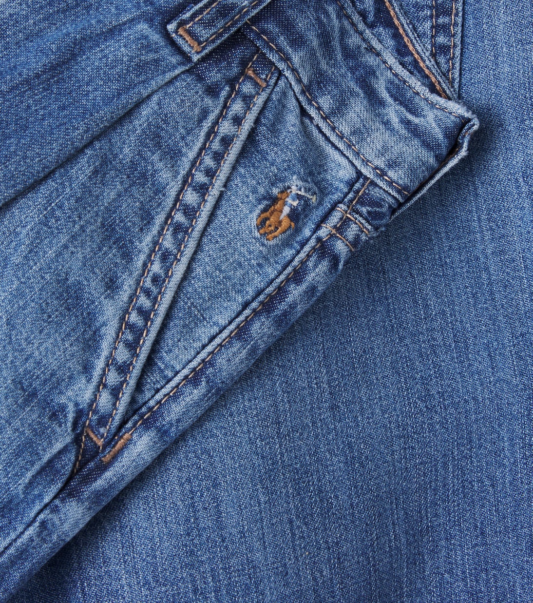 Jean ample à taille haute | Polo Ralph Lauren Kids