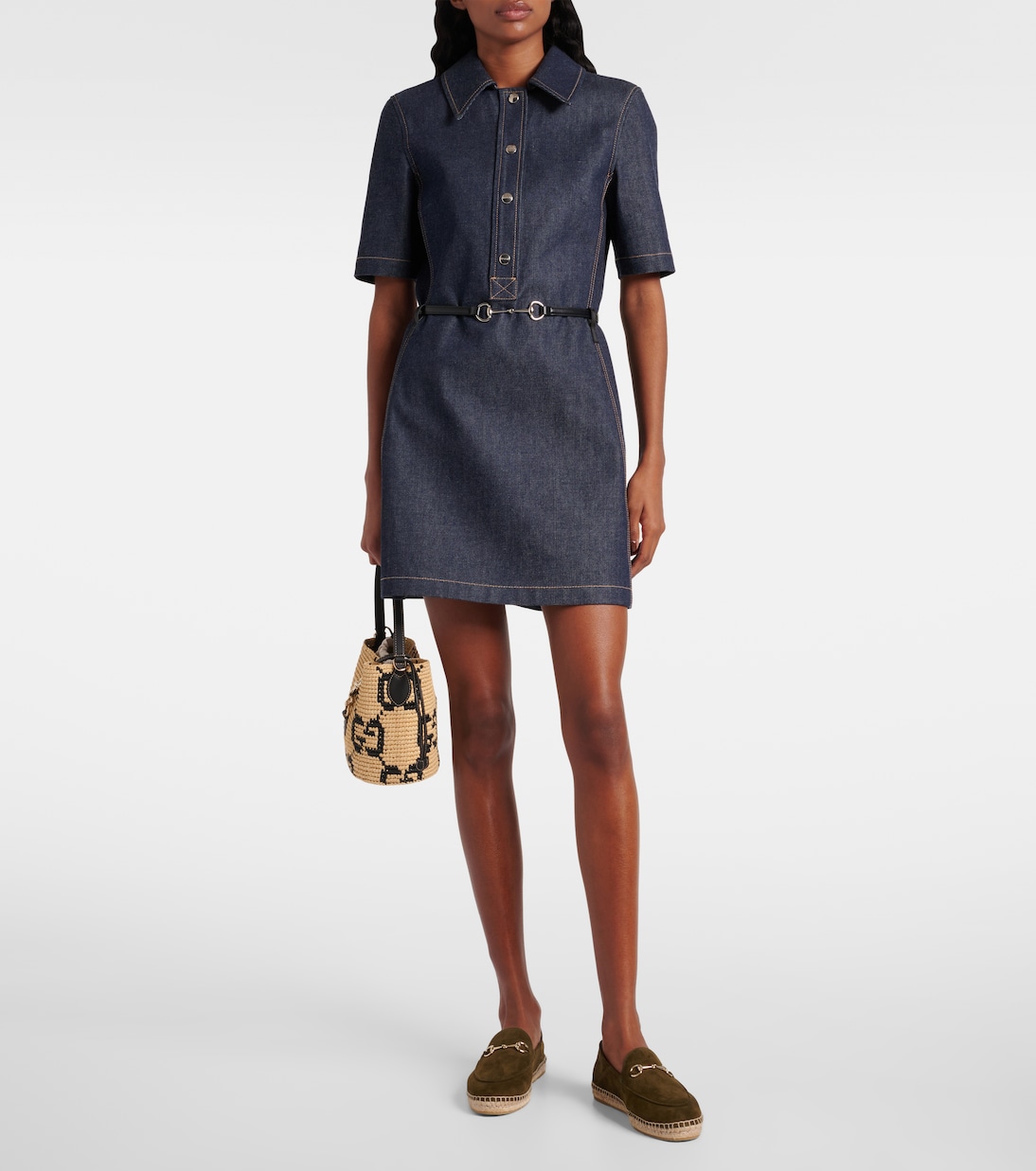 Horsebit suede espadrilles | Gucci