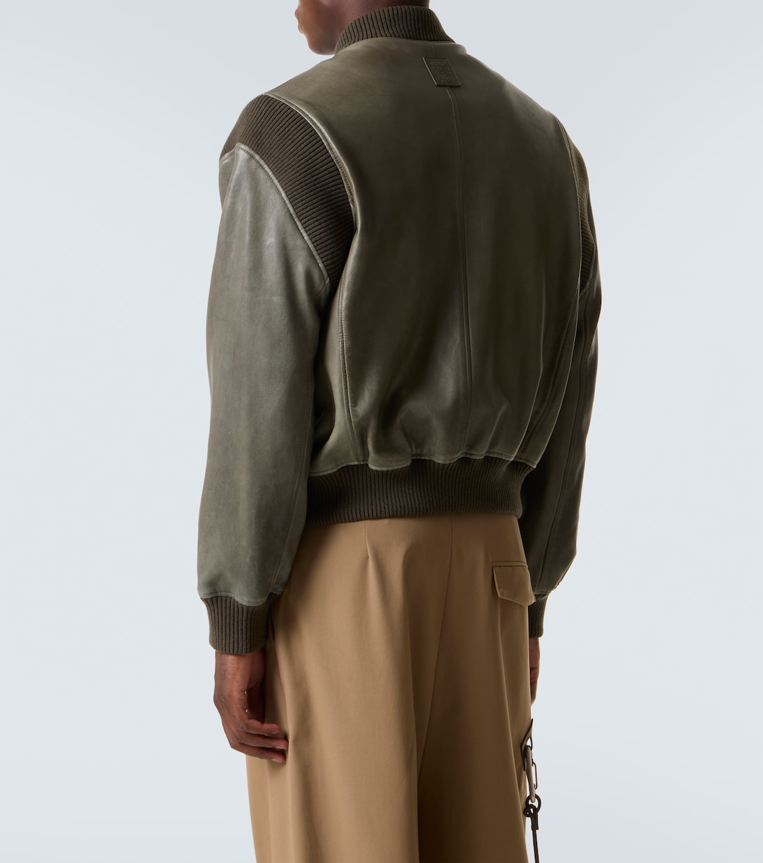 Leather bomber jacket | Loewe
