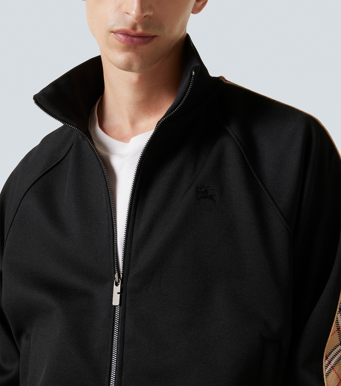 Trainingsjacke Burberry Check aus Jersey | Burberry