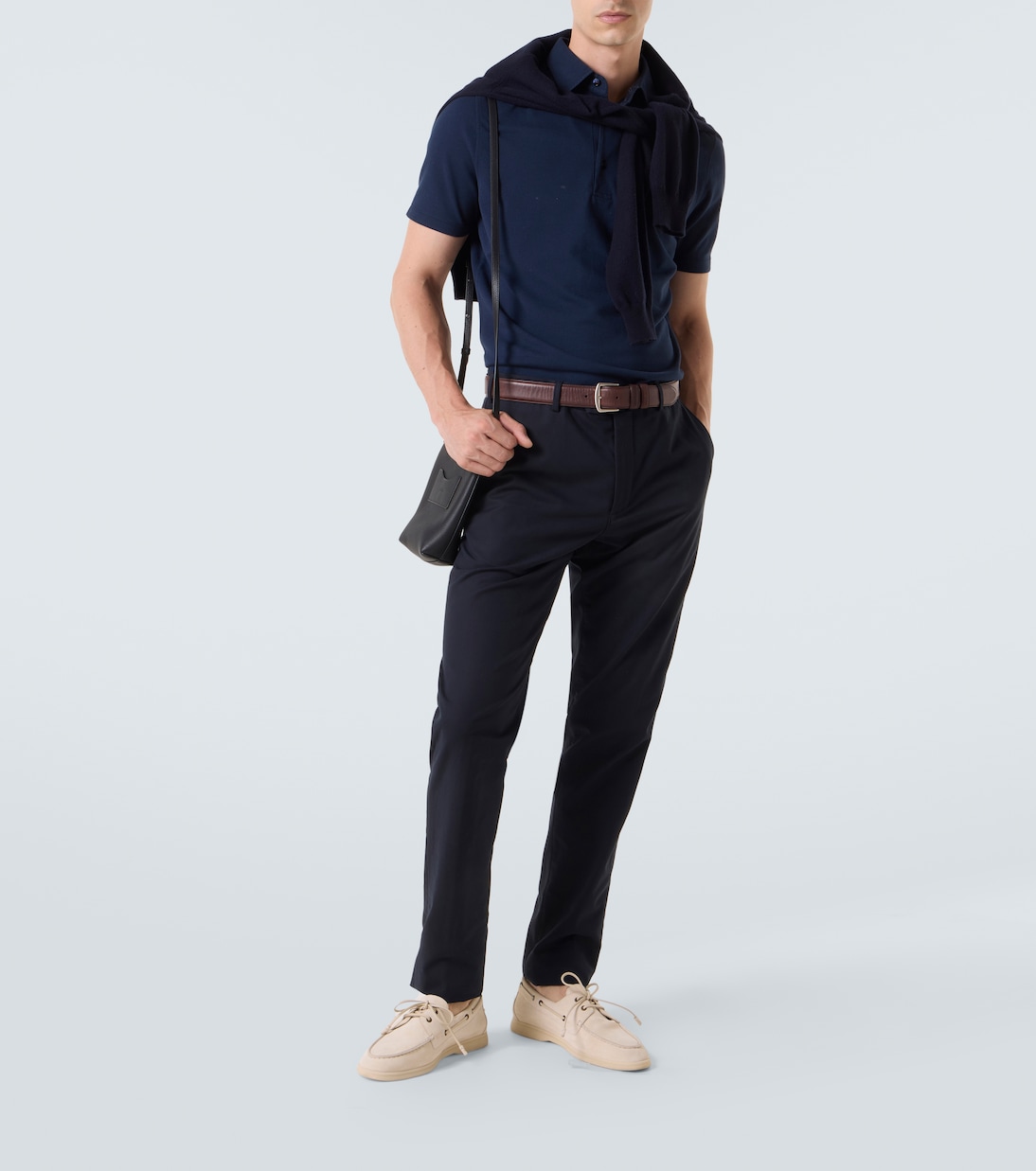 Cotton jersey polo shirt  | Loro Piana