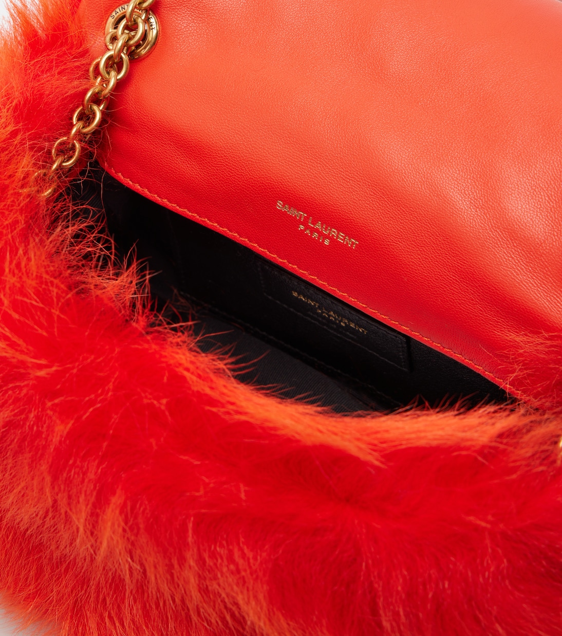 Jamie 4.3 Mini shearling shoulder bag | Saint Laurent