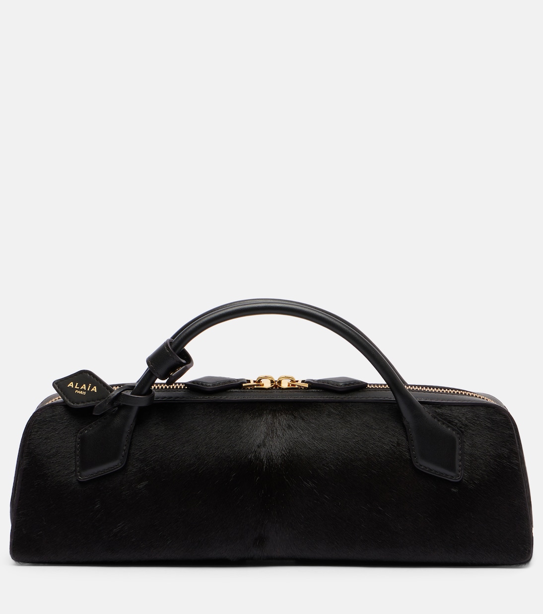 Le Teckel Small calf hair clutch | Alaïa