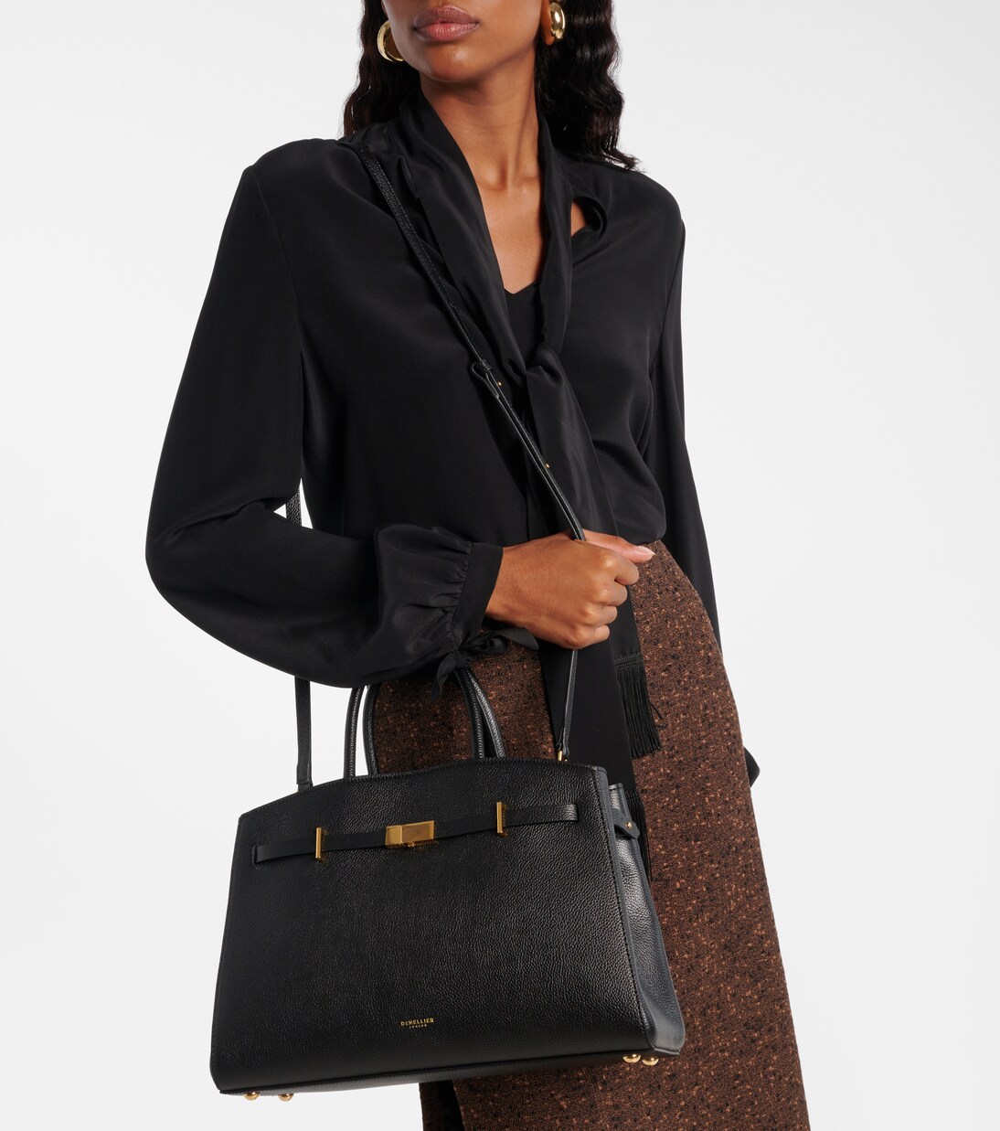 Bolso Hudson Medium de piel | DeMellier